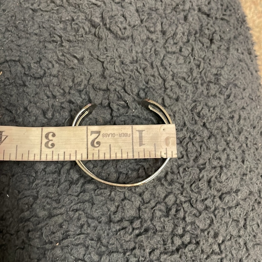 Genuine hammered copper bangle - Picture 5 of 5